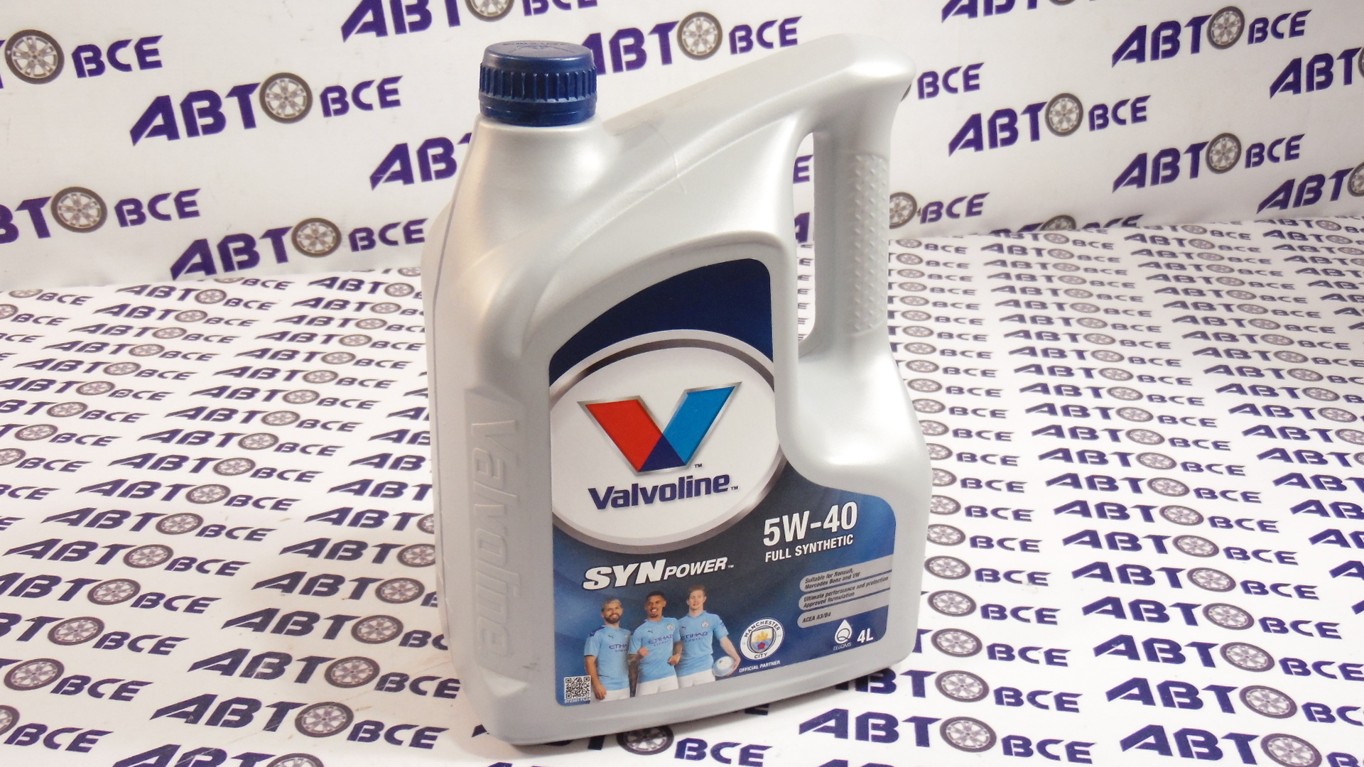 Масло моторное 5W40 (синтетическое) A3/B4 SYNPOWER 4л VALVOLINE - Масло  Моторное